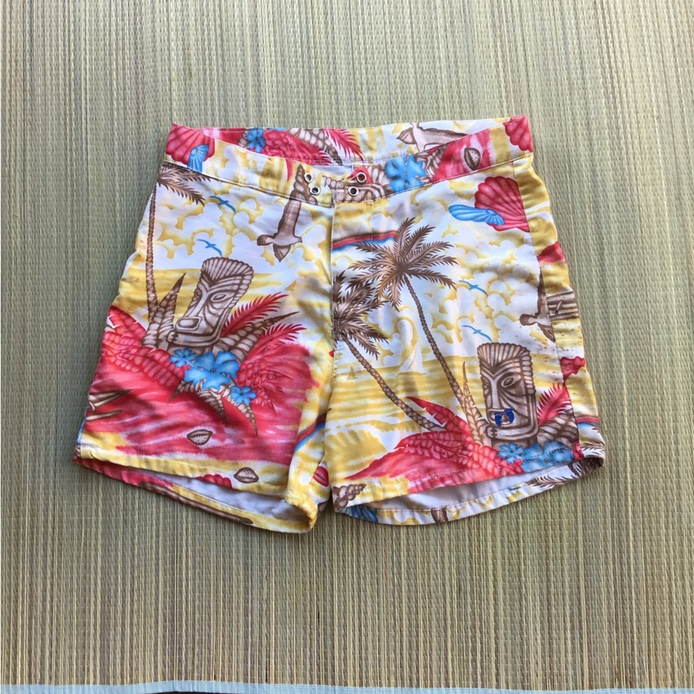 Vintage Hang Ten Boardshorts Aloha tiki